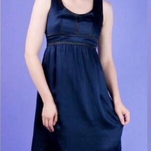 Proenza Schouler For Target Elegant Navy Blue Sleeveless Dress Size 12